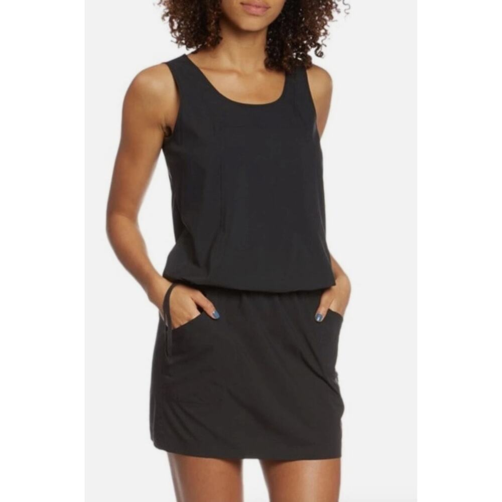 Arc'teryx Contenta Cinch Waist Dress Women Medium Black EUC Outdoor Performance